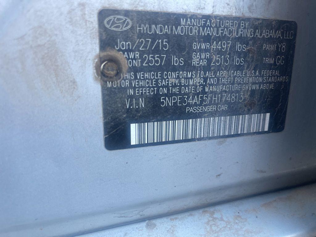 used 2015 Hyundai Sonata car, priced at $9,981