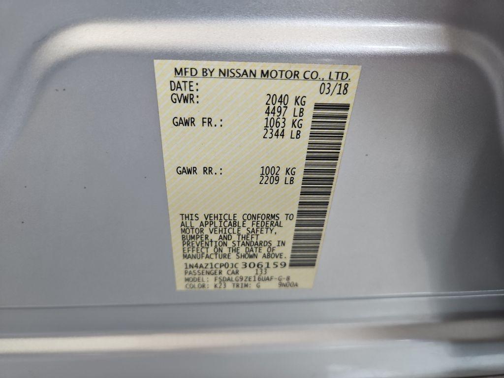 used 2018 Nissan Leaf car, priced at $7,995