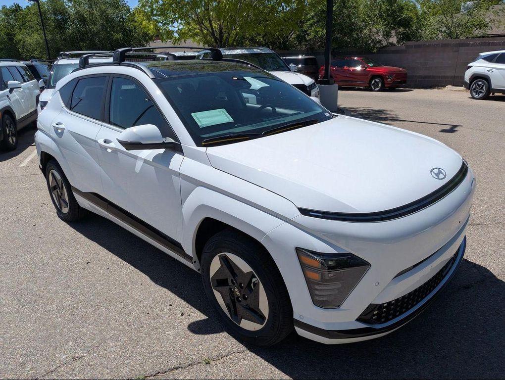 new 2025 Hyundai Kona EV car, priced at $42,145