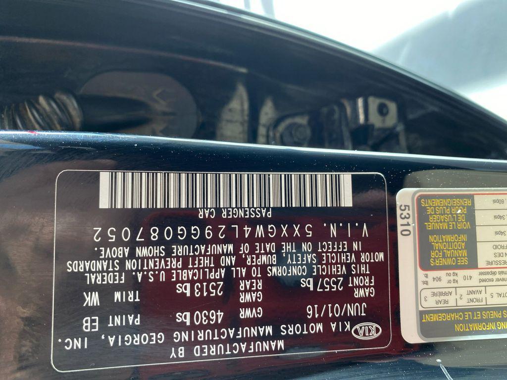used 2016 Kia Optima car, priced at $10,672