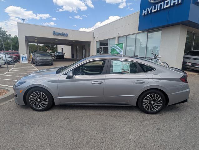 used 2023 Hyundai Sonata Hybrid car, priced at $27,995