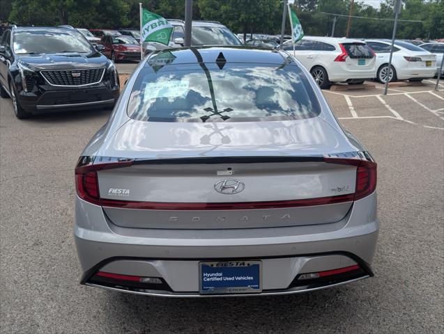 used 2023 Hyundai Sonata Hybrid car, priced at $27,995
