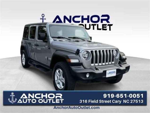 used 2020 Jeep Wrangler Unlimited car, priced at $22,995