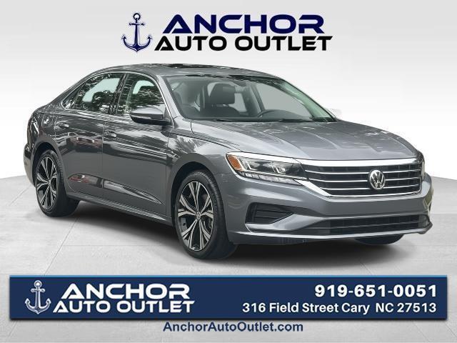 used 2022 Volkswagen Passat car, priced at $17,381