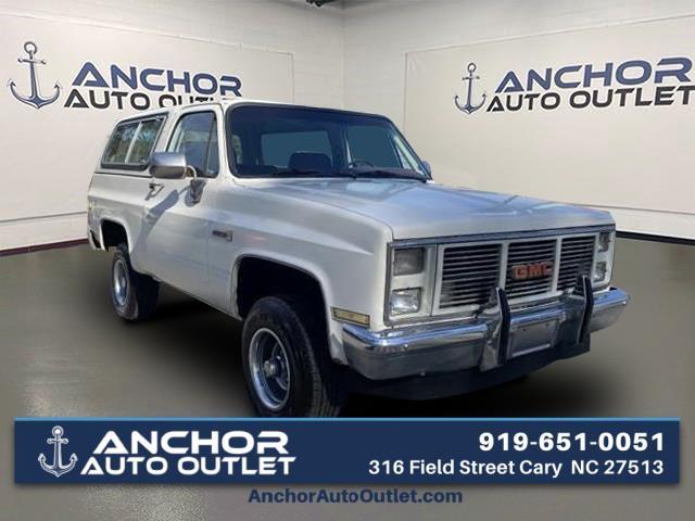 used 1988 GMC Jimmy car, priced at $7,888