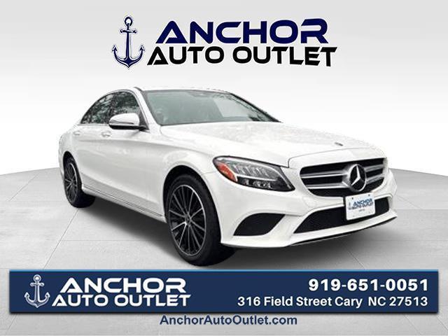 used 2021 Mercedes-Benz C-Class car, priced at $25,727