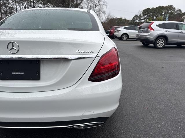 used 2021 Mercedes-Benz C-Class car, priced at $25,727