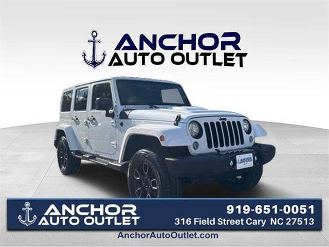 used 2017 Jeep Wrangler Unlimited car, priced at $19,722