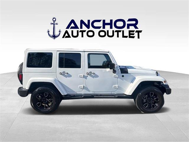 used 2017 Jeep Wrangler Unlimited car, priced at $19,722