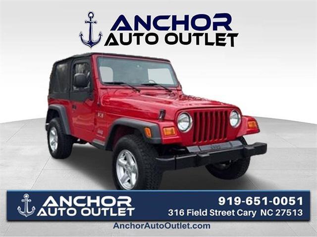 used 2004 Jeep Wrangler car, priced at $11,995