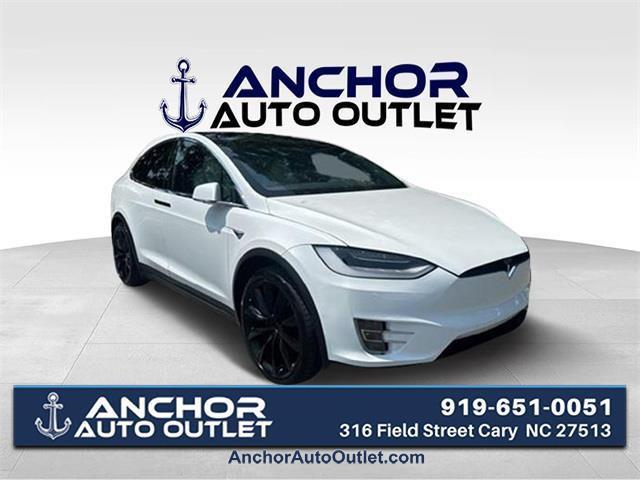 used 2021 Tesla Model X car, priced at $37,687