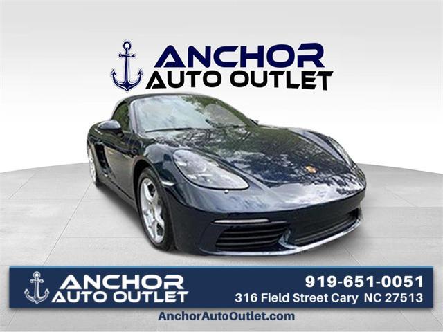 used 2021 Porsche 718 Boxster car, priced at $61,995