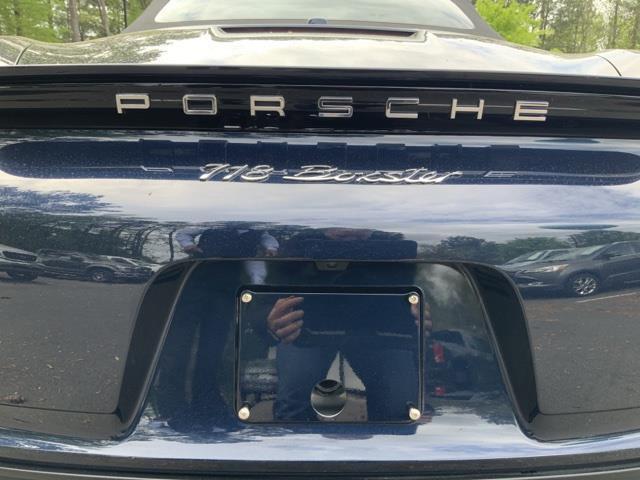 used 2021 Porsche 718 Boxster car, priced at $61,995