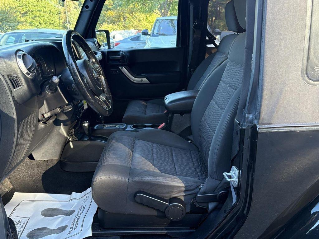 used 2012 Jeep Wrangler car, priced at $14,995