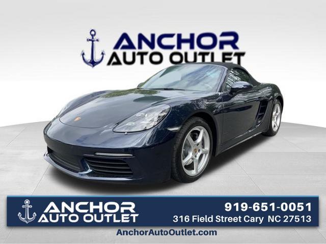 used 2021 Porsche 718 Boxster car, priced at $67,100