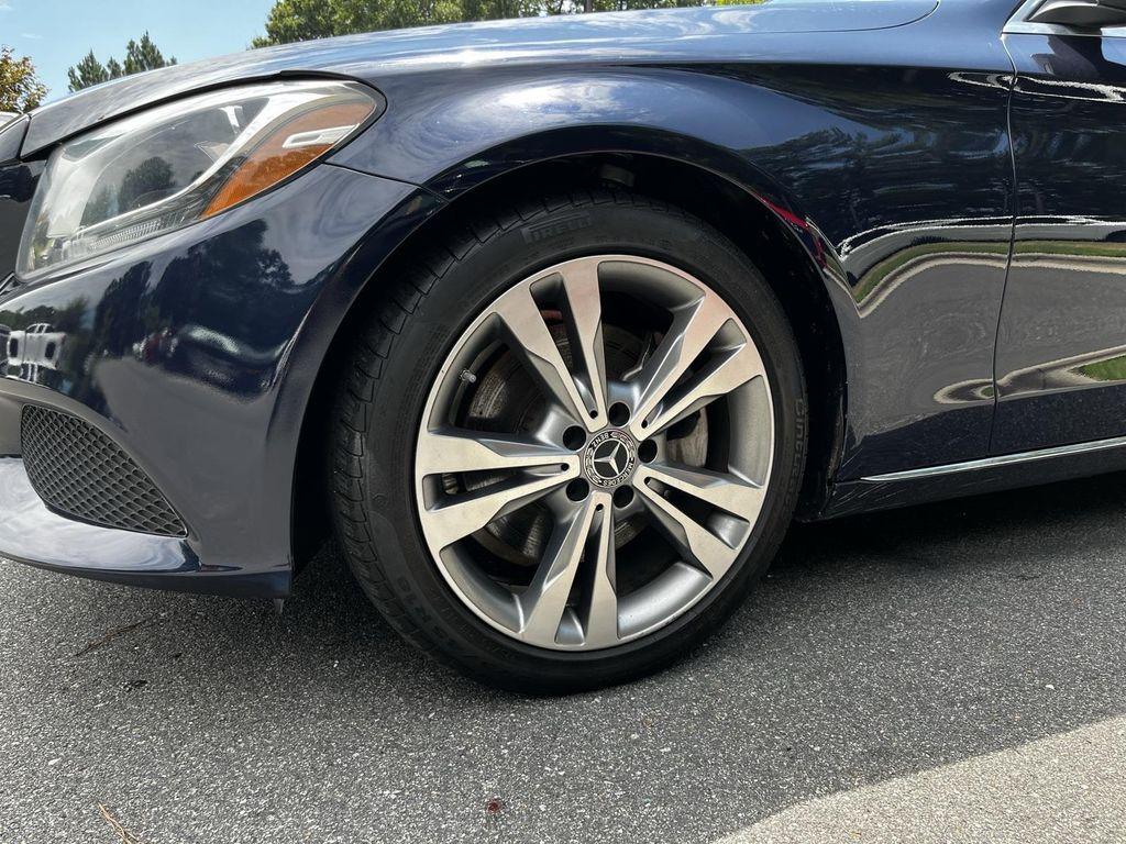 used 2018 Mercedes-Benz C-Class car, priced at $15,995
