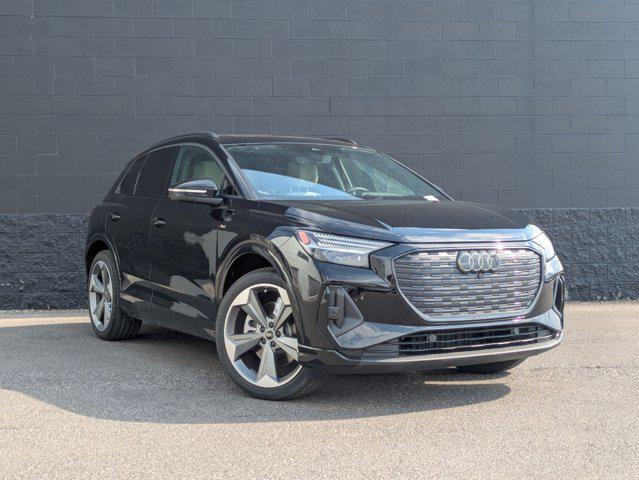 new 2025 Audi Q4 e-tron car, priced at $68,010