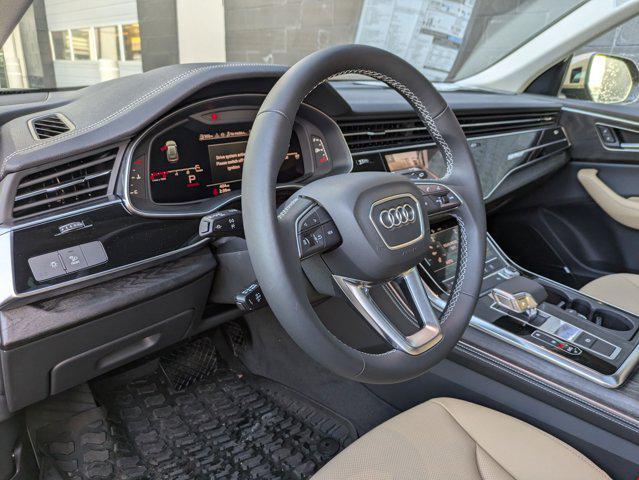 new 2025 Audi Q8 car, priced at $85,215