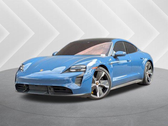 used 2022 Porsche Taycan car, priced at $113,998