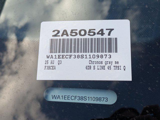 new 2025 Audi Q3 car, priced at $49,975