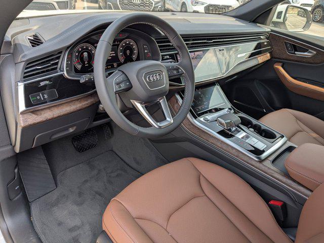 new 2025 Audi Q8 car, priced at $85,975