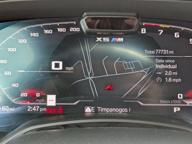used 2022 BMW X5 M car, priced at $61,746
