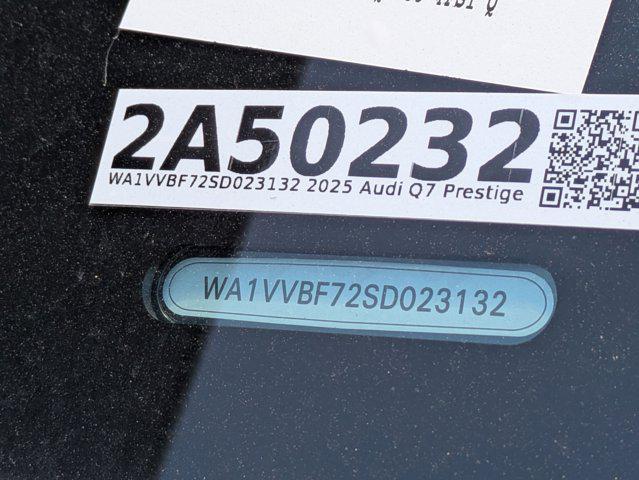 new 2025 Audi Q7 car, priced at $91,515