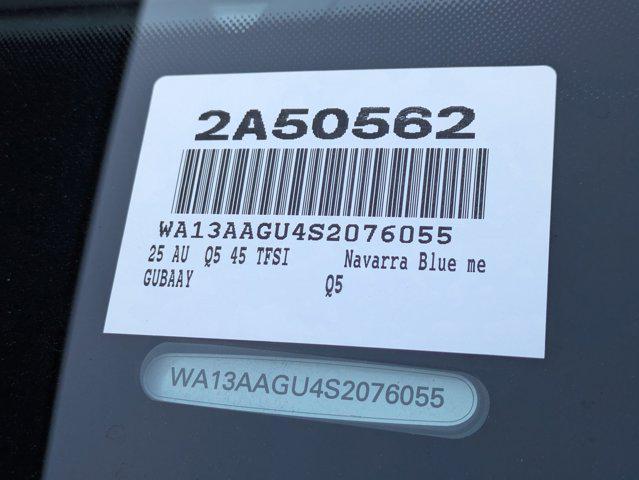 new 2025 Audi Q5 car, priced at $64,875