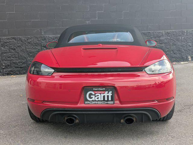 used 2024 Porsche 718 Boxster car, priced at $109,322