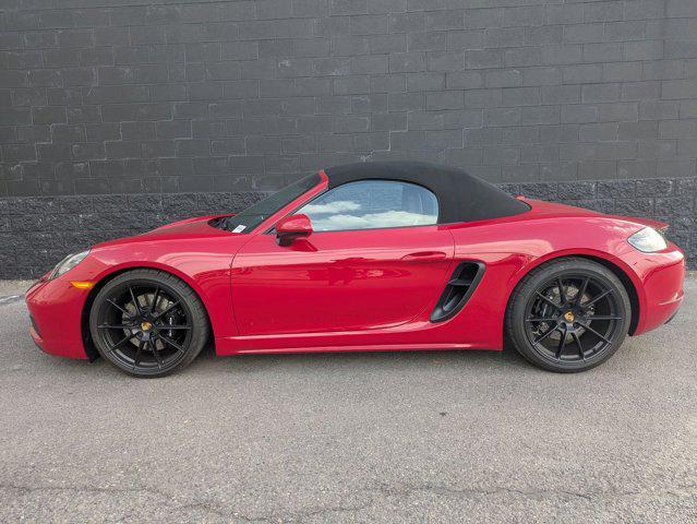 used 2024 Porsche 718 Boxster car, priced at $109,322