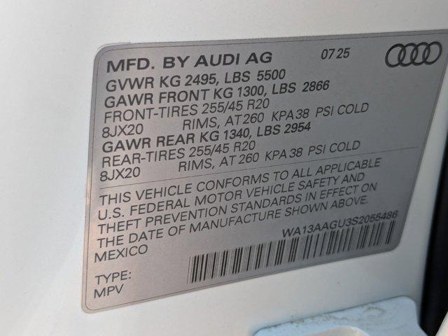 new 2025 Audi Q5 car, priced at $64,785