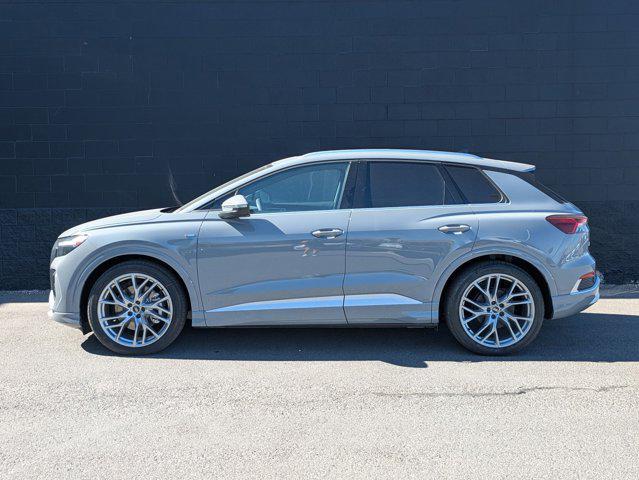 new 2025 Audi Q4 e-tron car, priced at $62,615