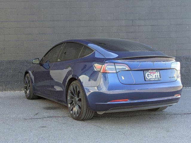 used 2021 Tesla Model 3 car, priced at $25,661