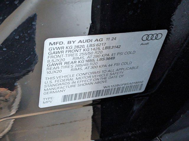 new 2025 Audi Q6 e-tron car, priced at $72,335
