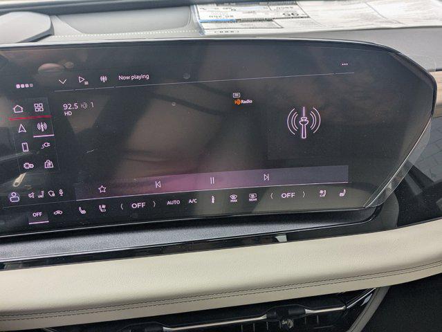 new 2025 Audi Q6 e-tron car, priced at $75,310
