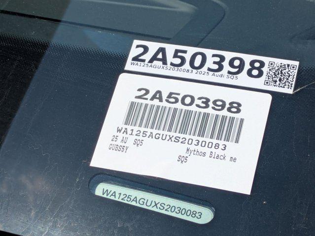 new 2025 Audi SQ5 car, priced at $73,680