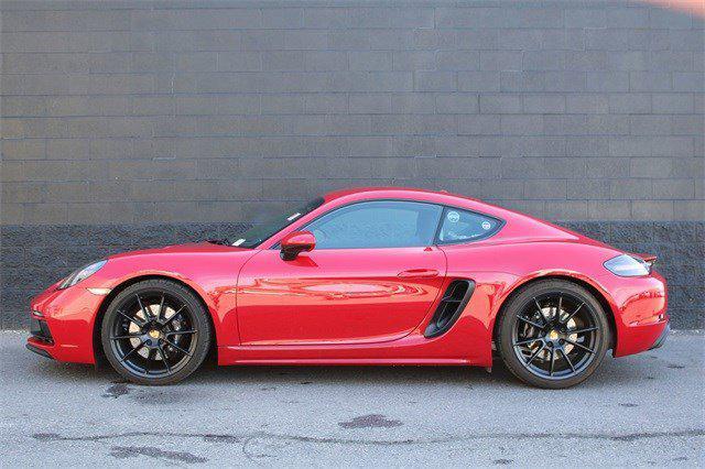 used 2023 Porsche 718 Cayman car, priced at $109,884