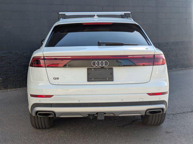 used 2024 Audi Q8 car, priced at $58,998