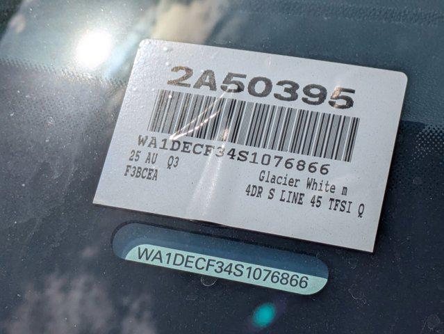 new 2025 Audi Q3 car, priced at $44,840