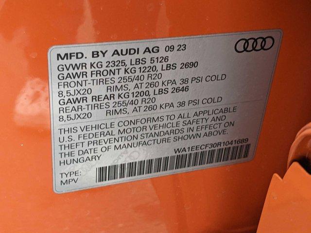new 2024 Audi Q3 car, priced at $49,430