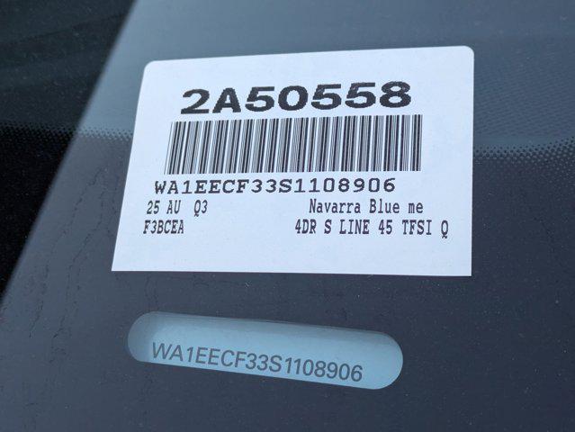 new 2025 Audi Q3 car, priced at $47,240