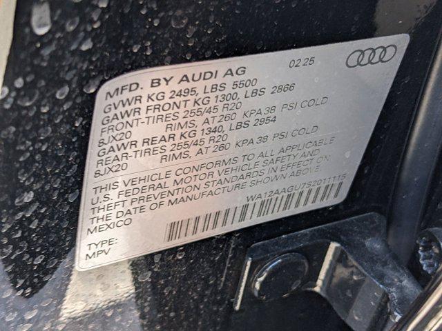 new 2025 Audi Q5 car, priced at $61,485