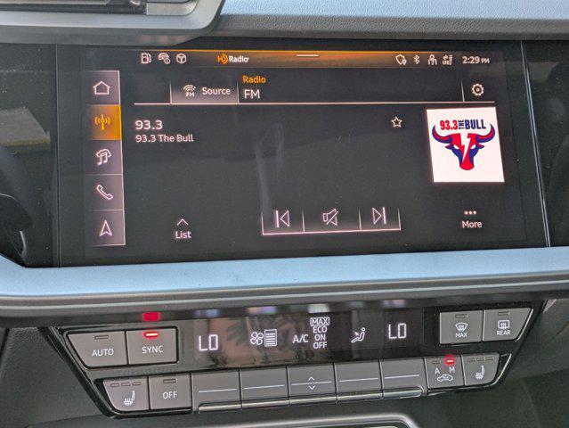 new 2025 Audi A3 car, priced at $47,035