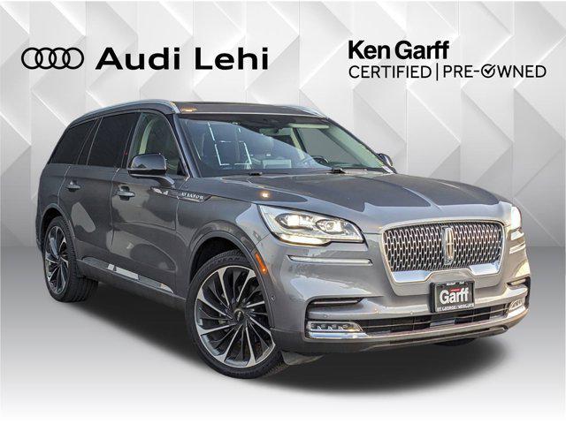 used 2021 Lincoln Aviator car, priced at $40,998