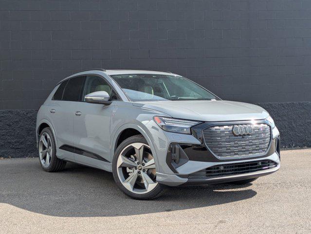 new 2025 Audi Q4 e-tron car, priced at $66,265