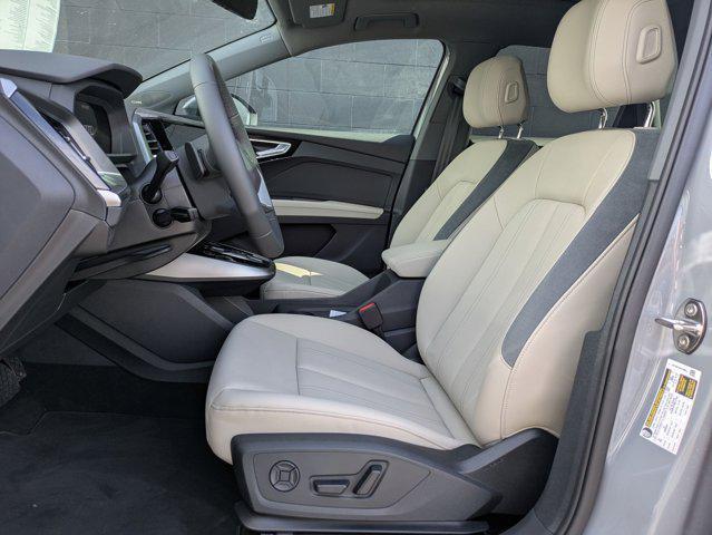new 2025 Audi Q4 e-tron car, priced at $66,265