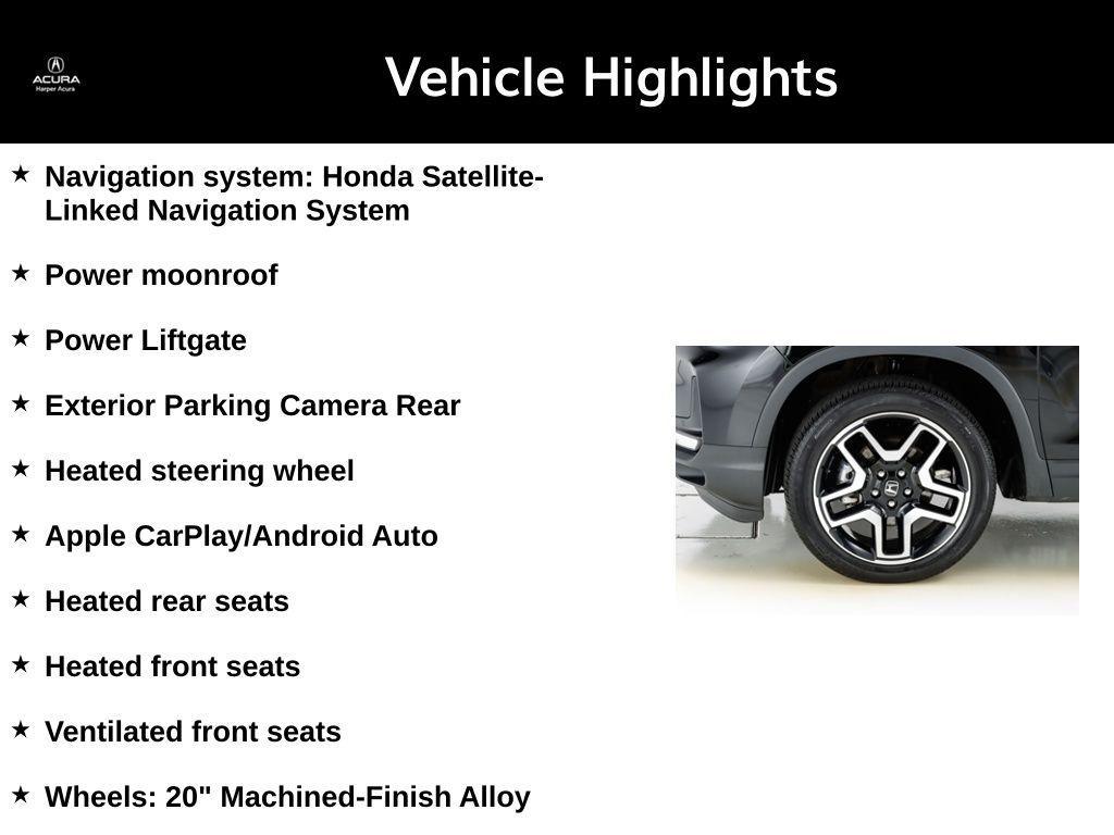 used 2023 Honda Passport car, priced at $35,977