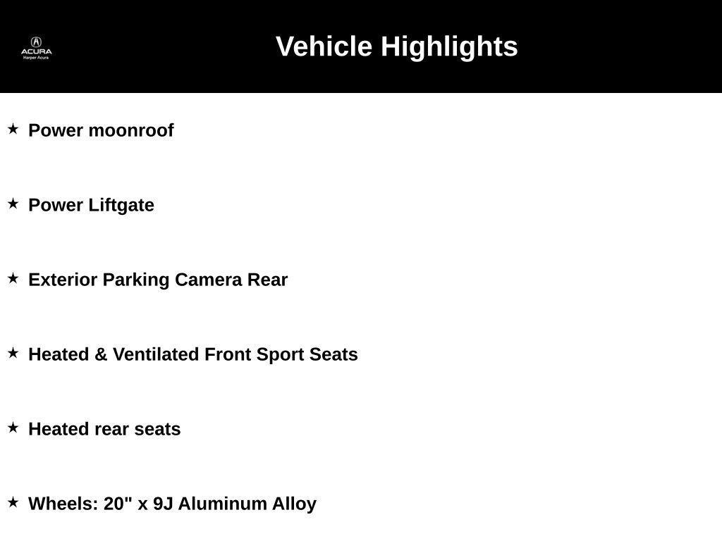 used 2025 Acura MDX car, priced at $64,286