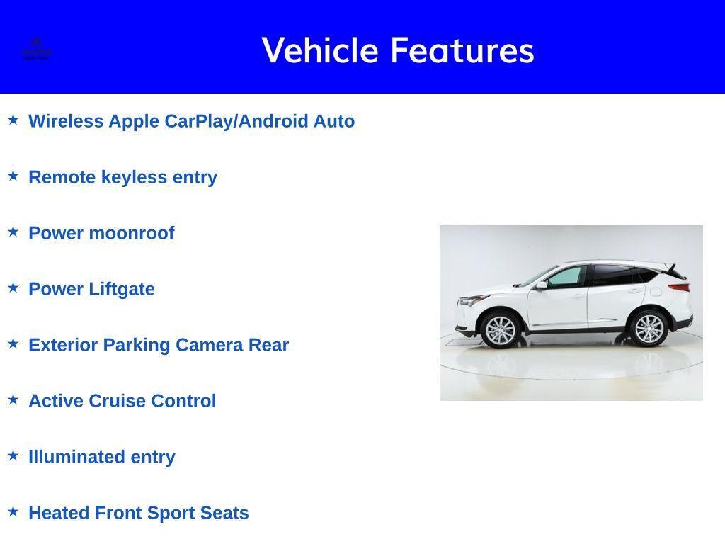 used 2024 Acura RDX car, priced at $39,379