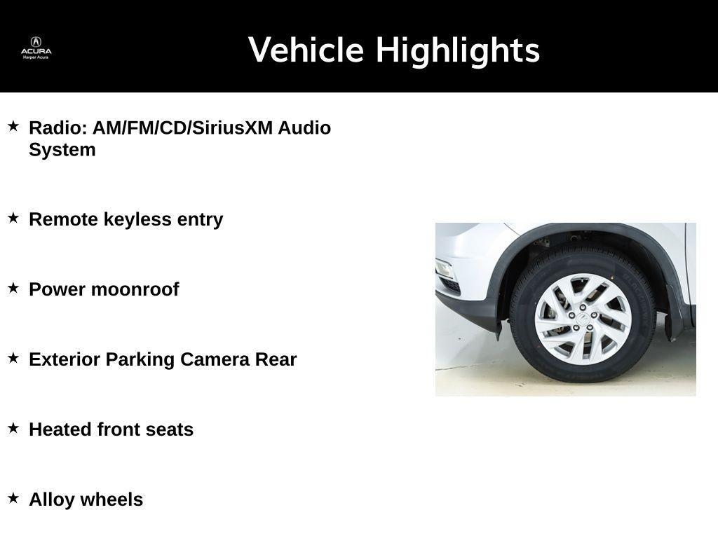 used 2016 Honda CR-V car, priced at $17,219